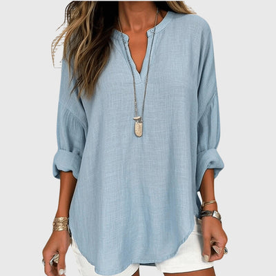 Kaia™ - Flowy Elegant Beach Shirt
