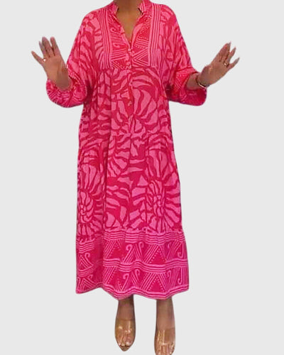 Savannah™ - Maxi Dress With Elegant Print