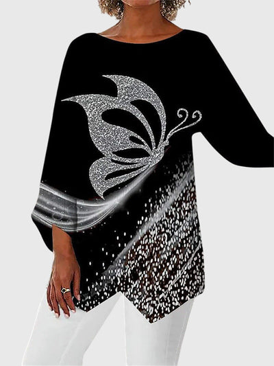 Bailey™ - Elegant Crew Neck Top